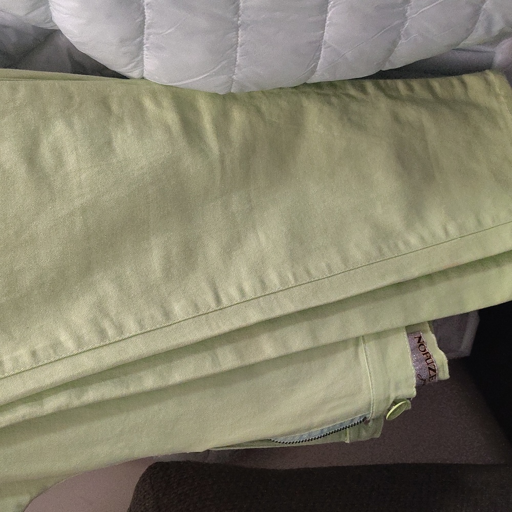 Green pants